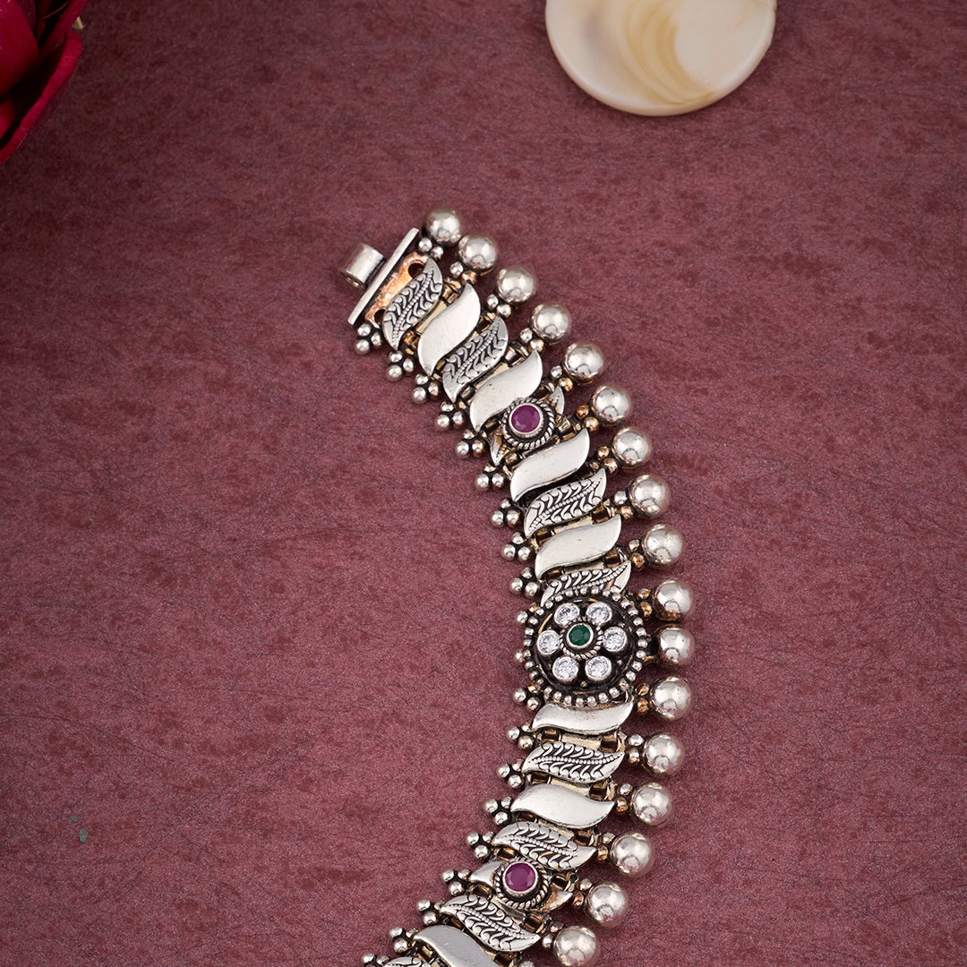VINTAGE LEAF ANKLET