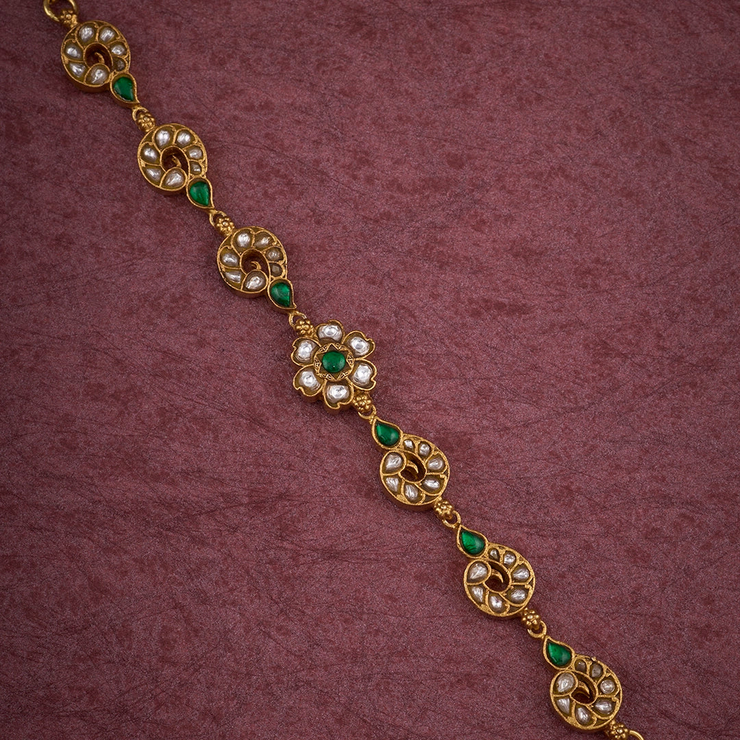 GREEN STONE BRACELET