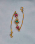 SILVER KUNDAN BRACELET