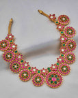 SILVER KUNDAN NECKLACE