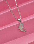 SILVER DOLPHIN PENDANT