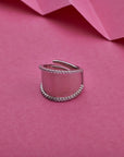 SILVER INDEX FINGER RING