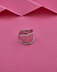 SILVER INDEX FINGER RING