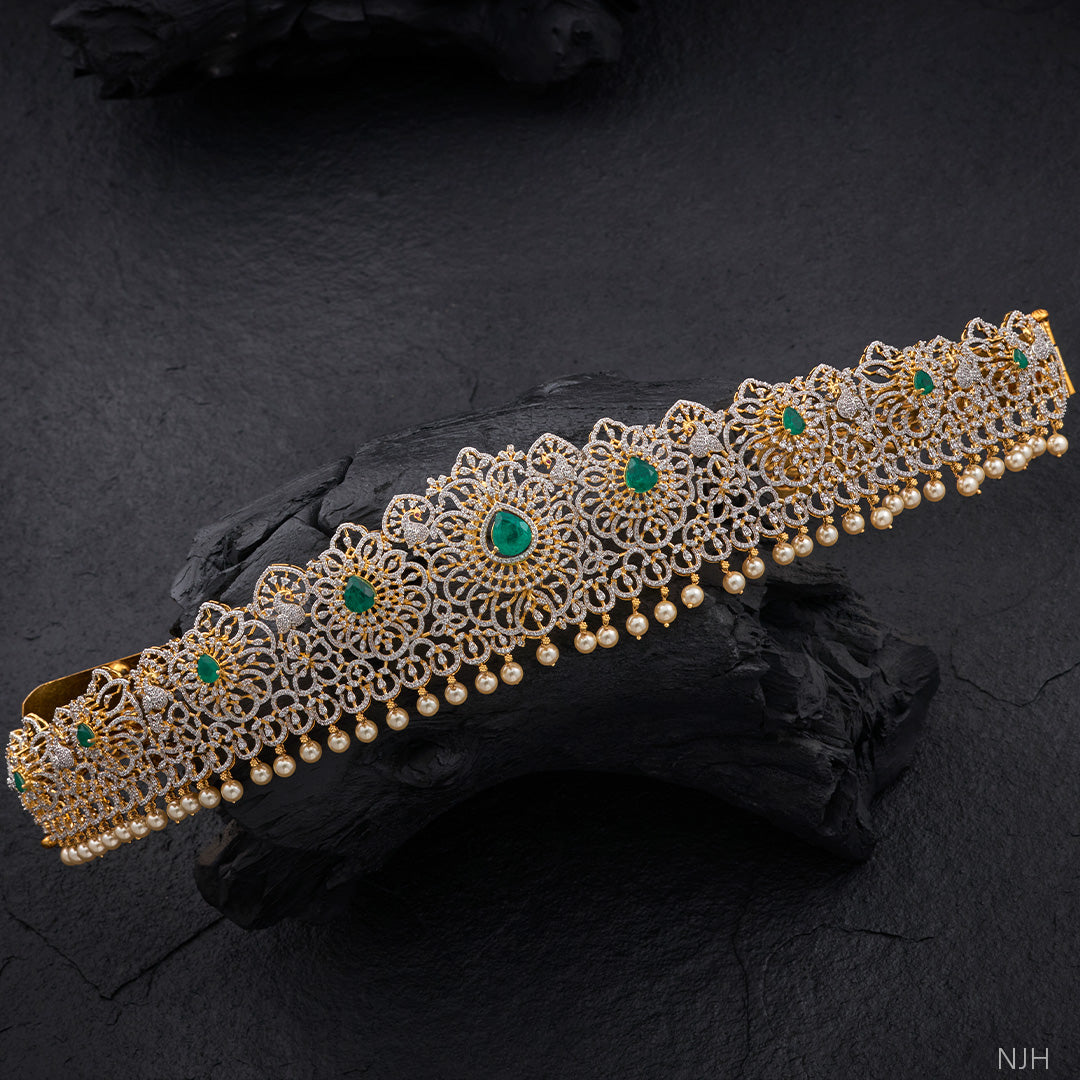 BRIDAL DIAMOND LOOK WAIST BELT