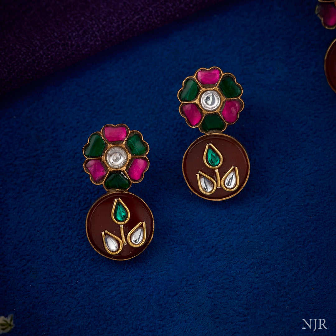 PUSHPA RATNA DROP EARRINGS