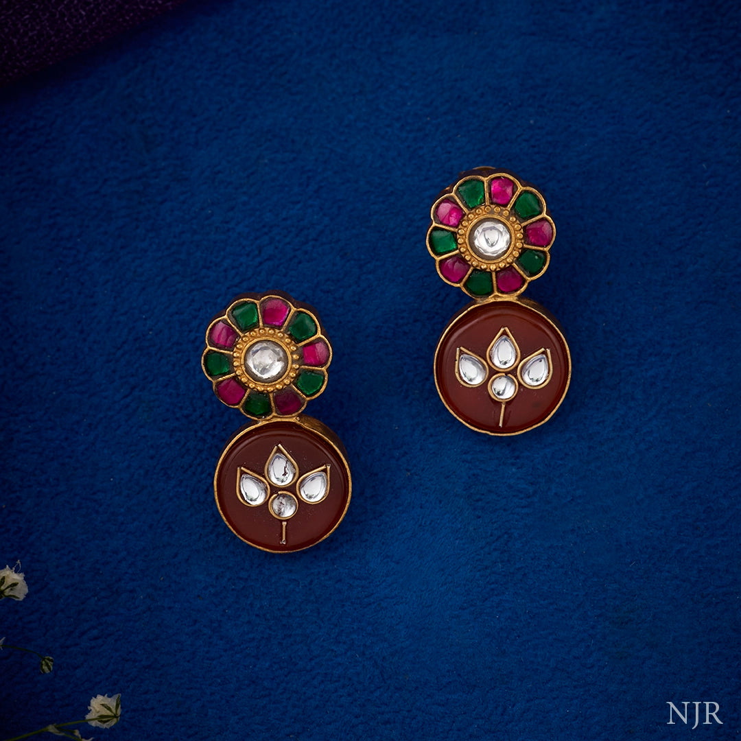 HERITAGE BLOOM DROP EARRINGS