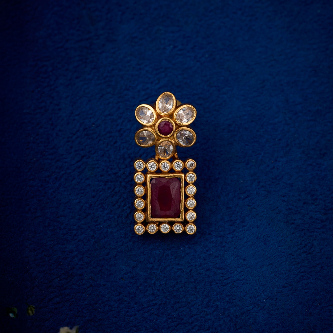 VELORA RUBY EARRINGS