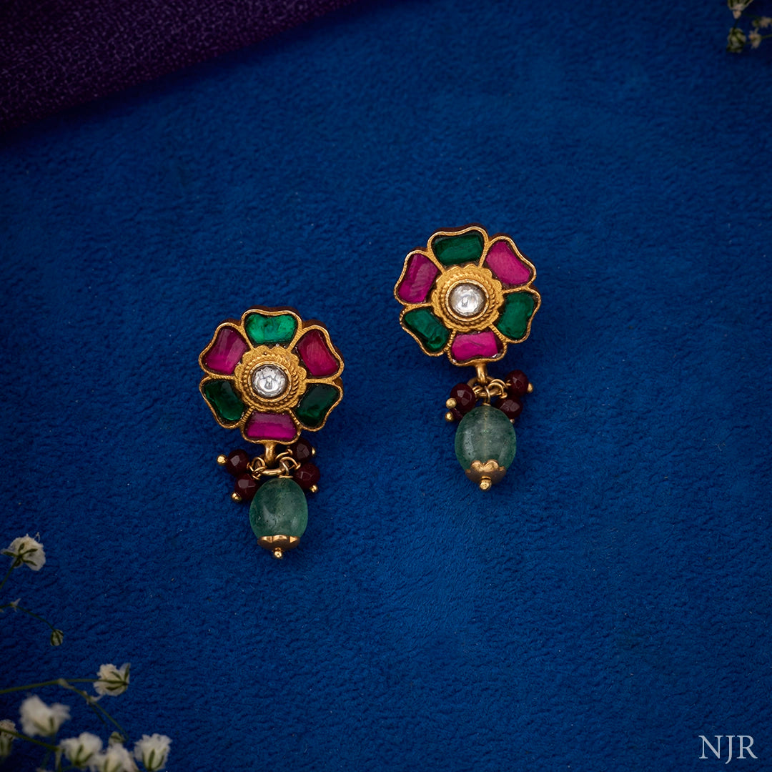 TRIVENI BLOOM EARRINGS