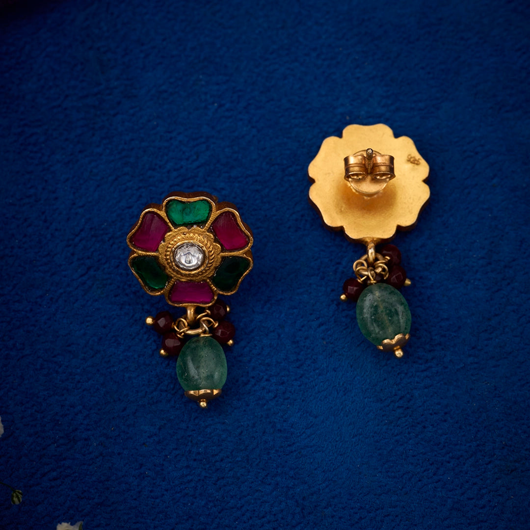 TRIVENI BLOOM EARRINGS