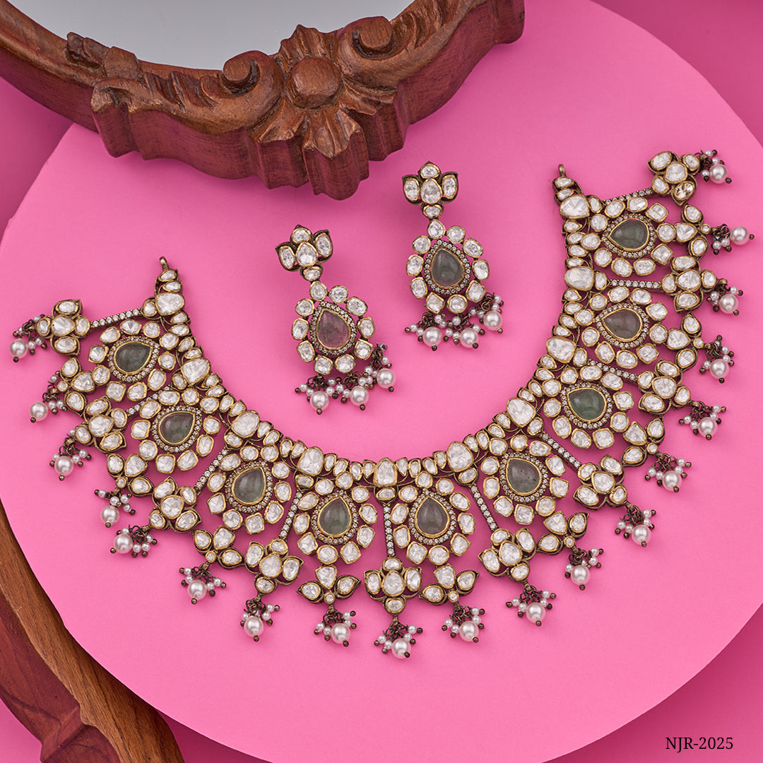 ANTIQUE BRIDAL CHOKER SET