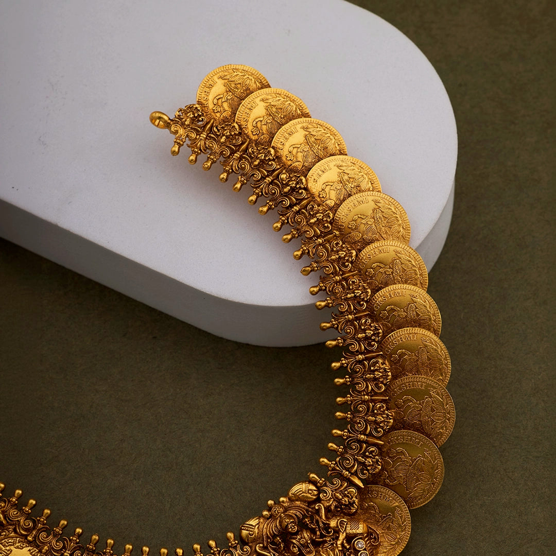 LAKSHMI COIN KASU NECKLACE