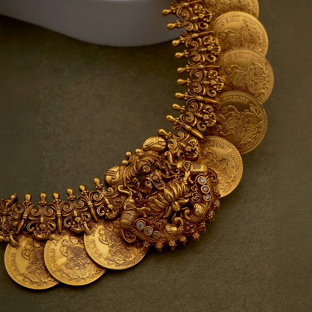 LAKSHMI COIN KASU NECKLACE