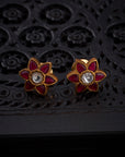 BLOSSOM KUNDAN STUDS