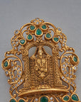 SILVER BALAJI TEMPLE PENDANT