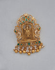 SILVER BALAJI TEMPLE PENDANT