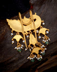 NRITYA MAYURI KUNDAN BROOCH