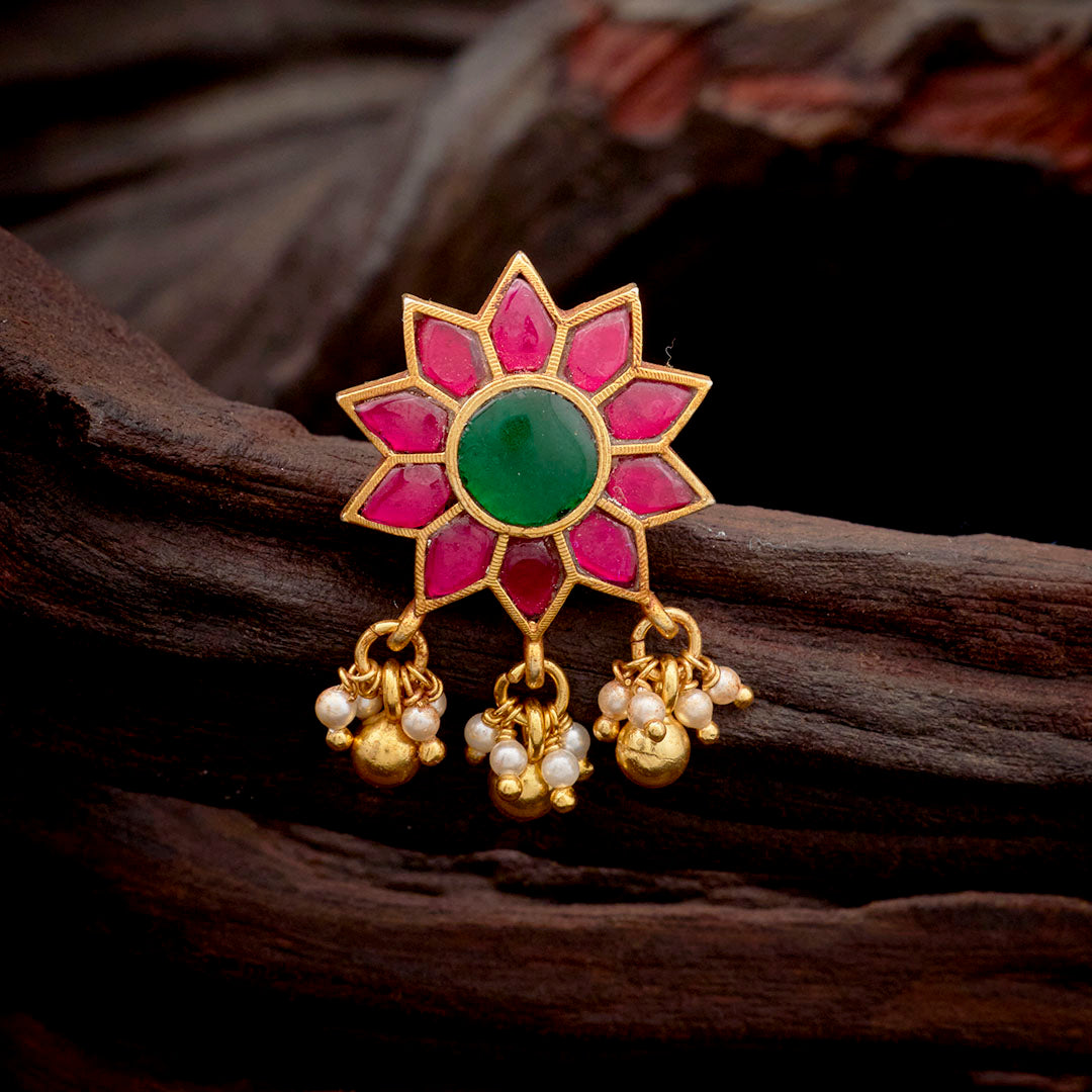 KUNDAN BLOOM STUDS
