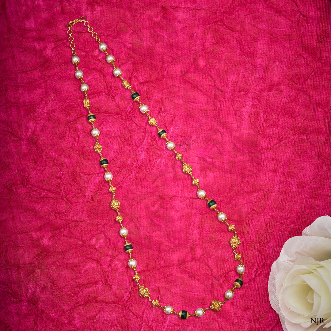 TEMPLE PEARL MALA