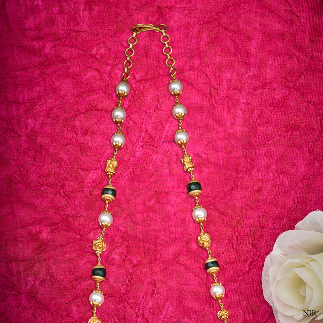 TEMPLE PEARL MALA